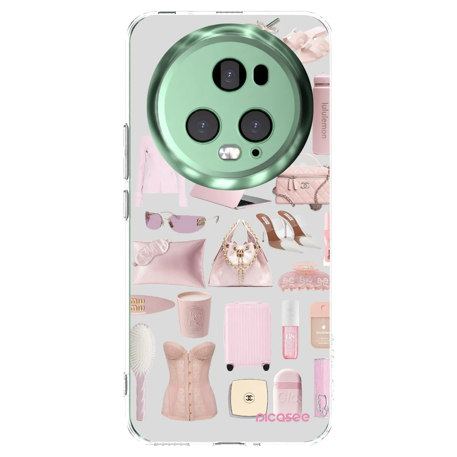 Picasee Honor Magic5 Pro Hülle - Transparentes Silikon - Glam Babe