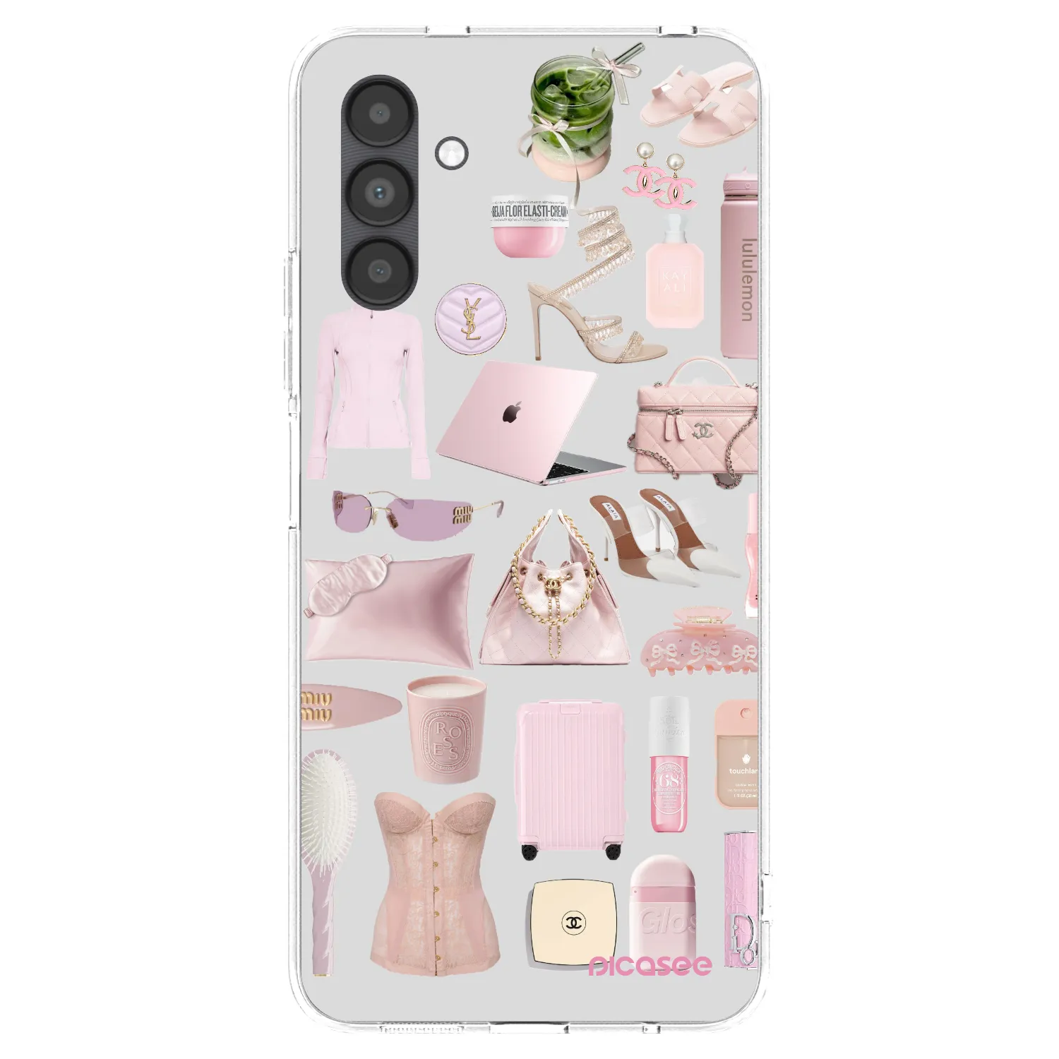 Picasee Samsung Galaxy A04s A047F Hülle - Transparentes Silikon - Glam Babe