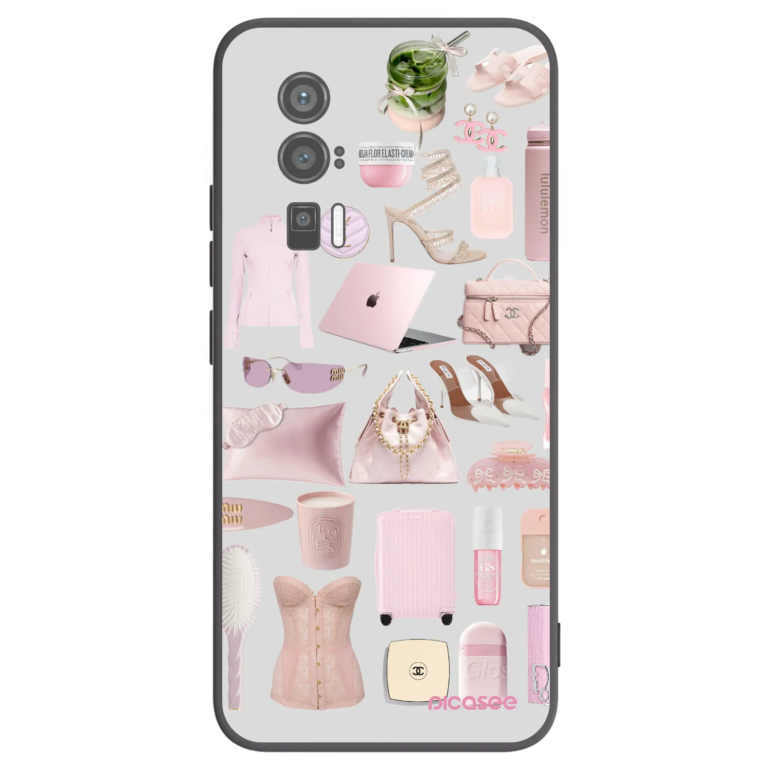 Picasee Xiaomi Poco F5 Pro 5G Hülle - Schwarzes Silikon - Glam Babe
