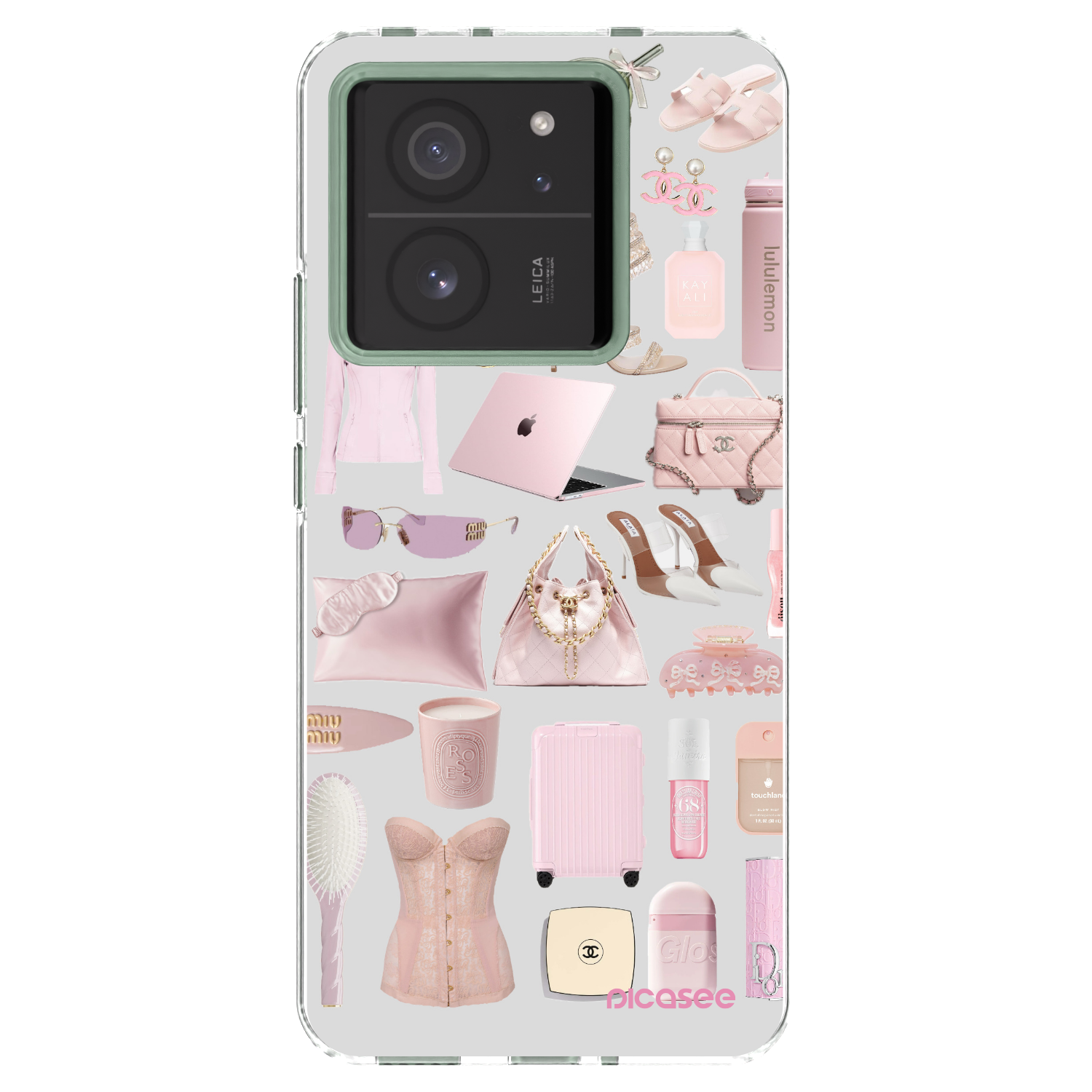 Picasee Xiaomi 13T Pro Hülle - Transparentes Silikon - Glam Babe