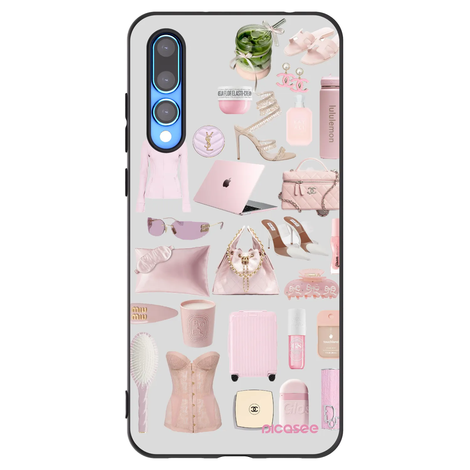 Picasee Huawei P20 Pro Hülle - Schwarzes Silikon - Glam Babe