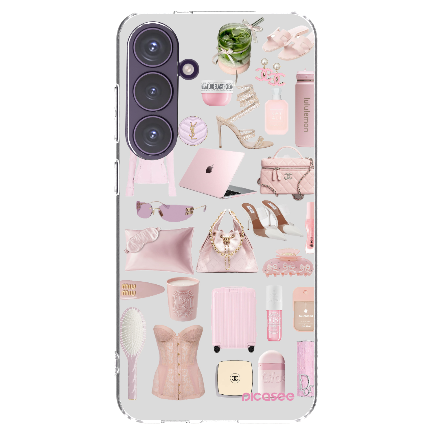 Picasee Samsung Galaxy S24+ S926B 5G Hülle - Transparentes Silikon - Glam Babe