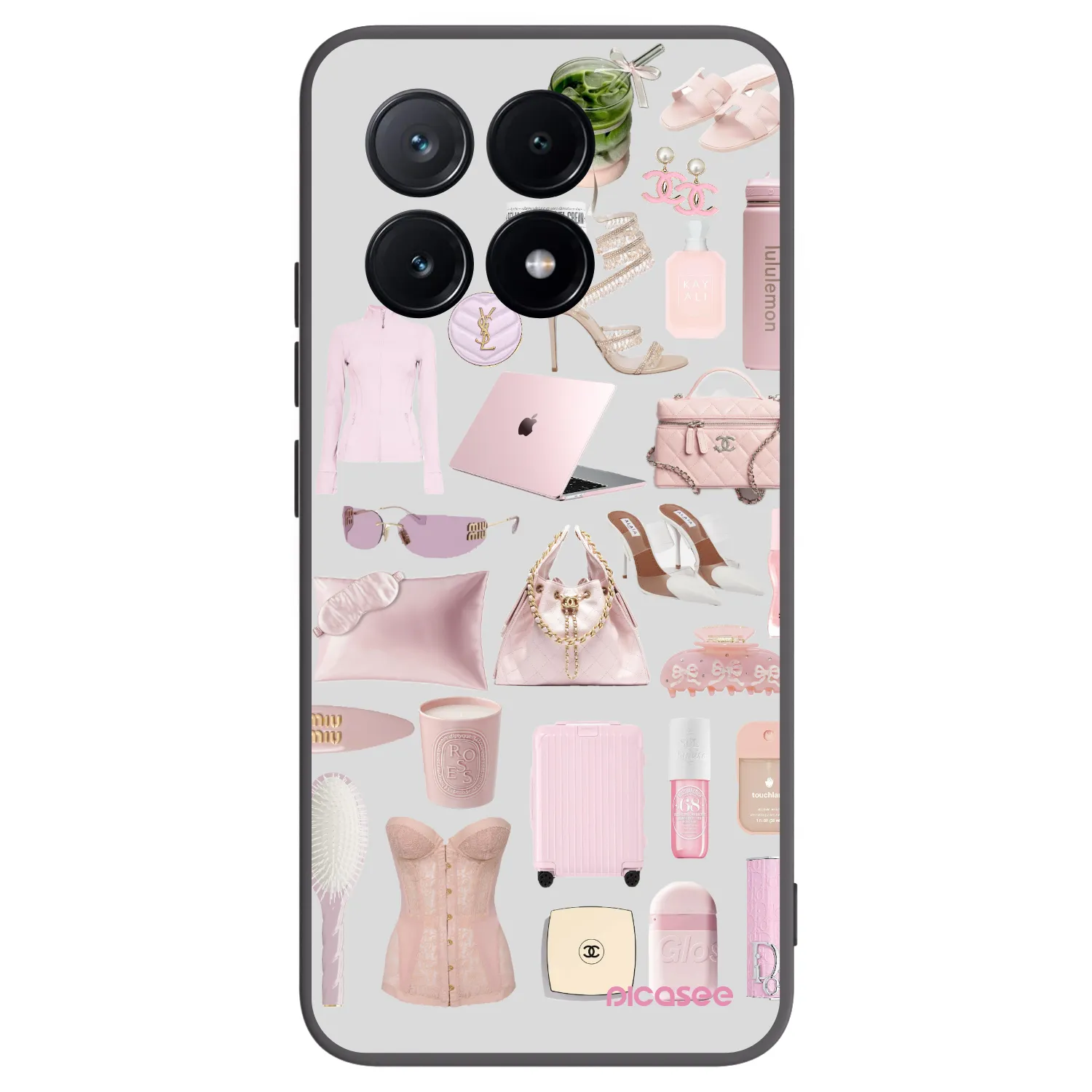 Picasee Xiaomi Poco X6 Pro Hülle - Schwarzes Silikon - Glam Babe