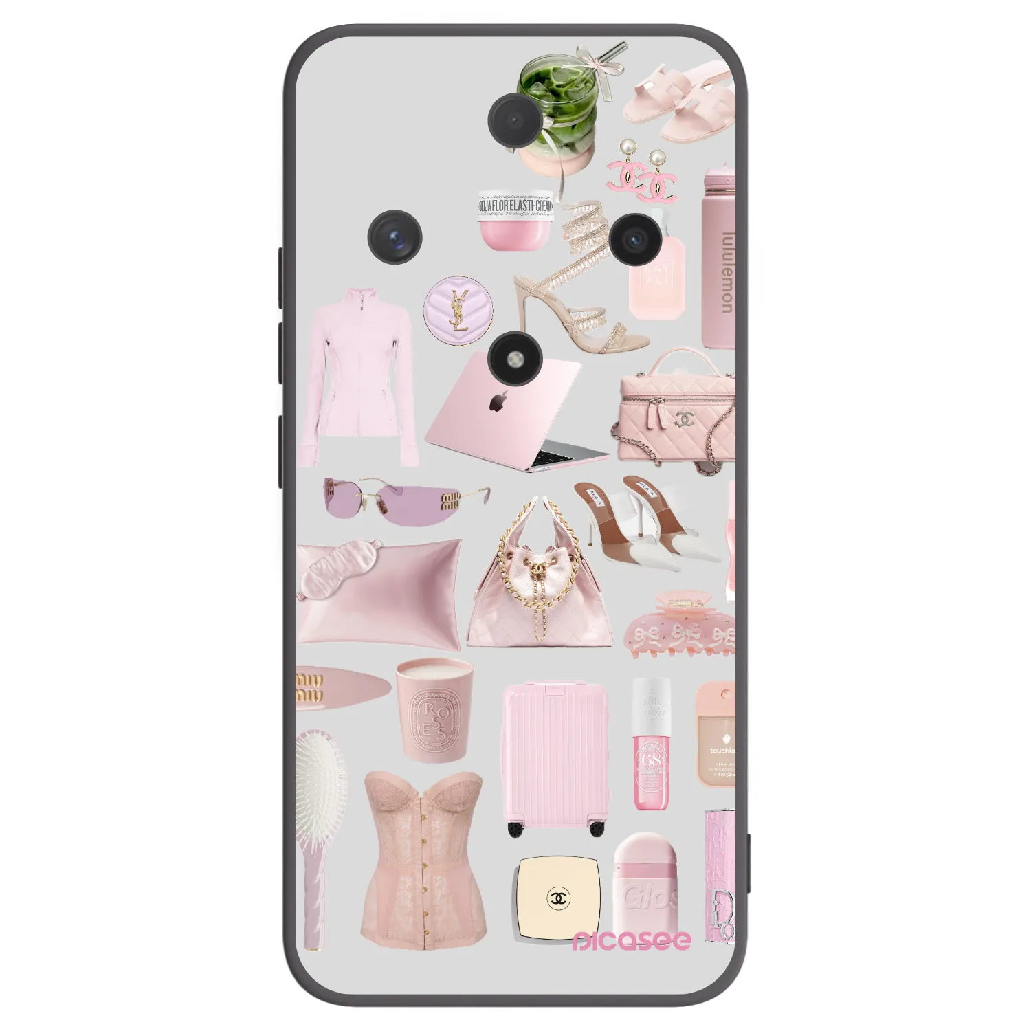 Picasee Honor Magic6 Lite 5G Hülle - Schwarzes Silikon - Glam Babe