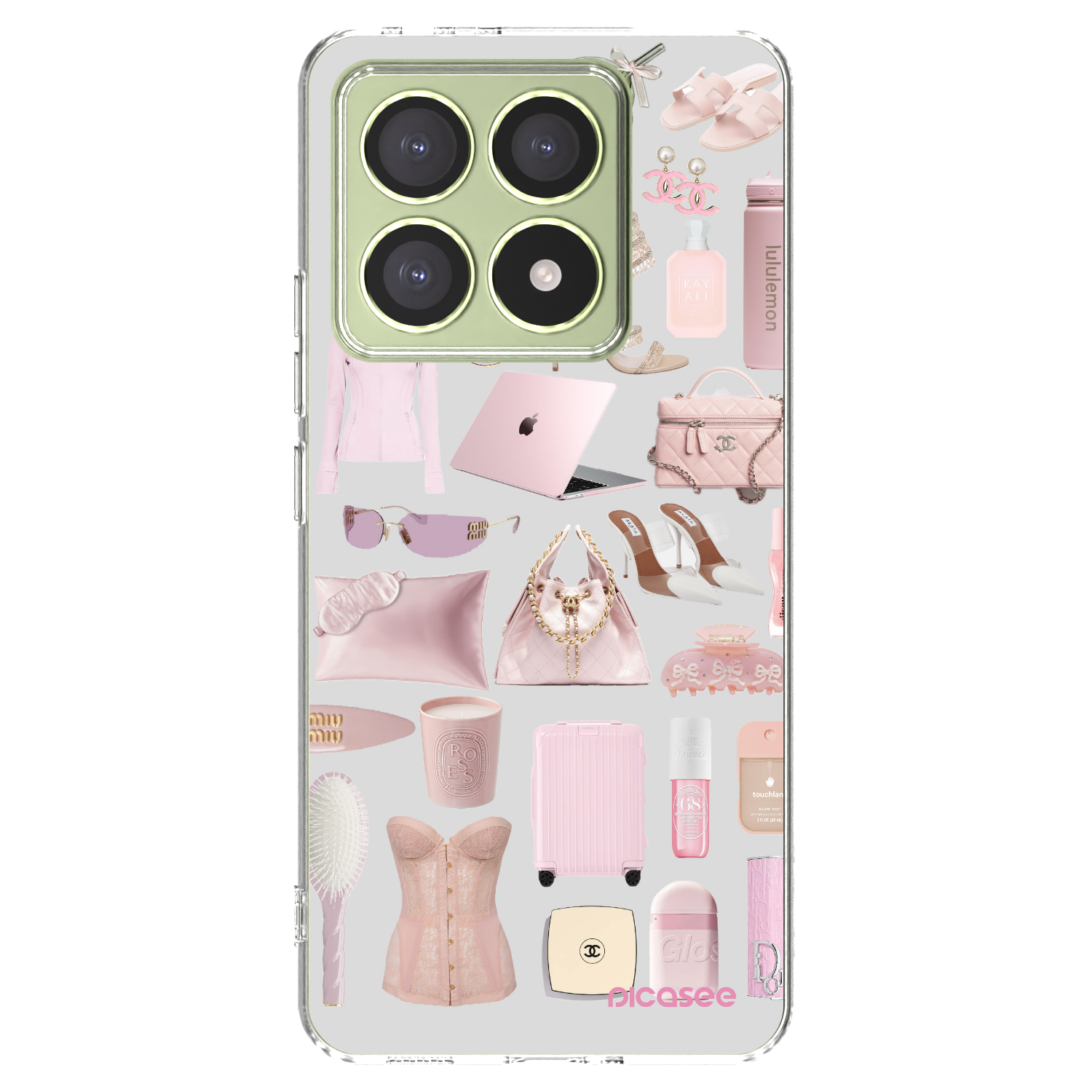 Picasee Xiaomi 14T Hülle - Transparentes Silikon - Glam Babe