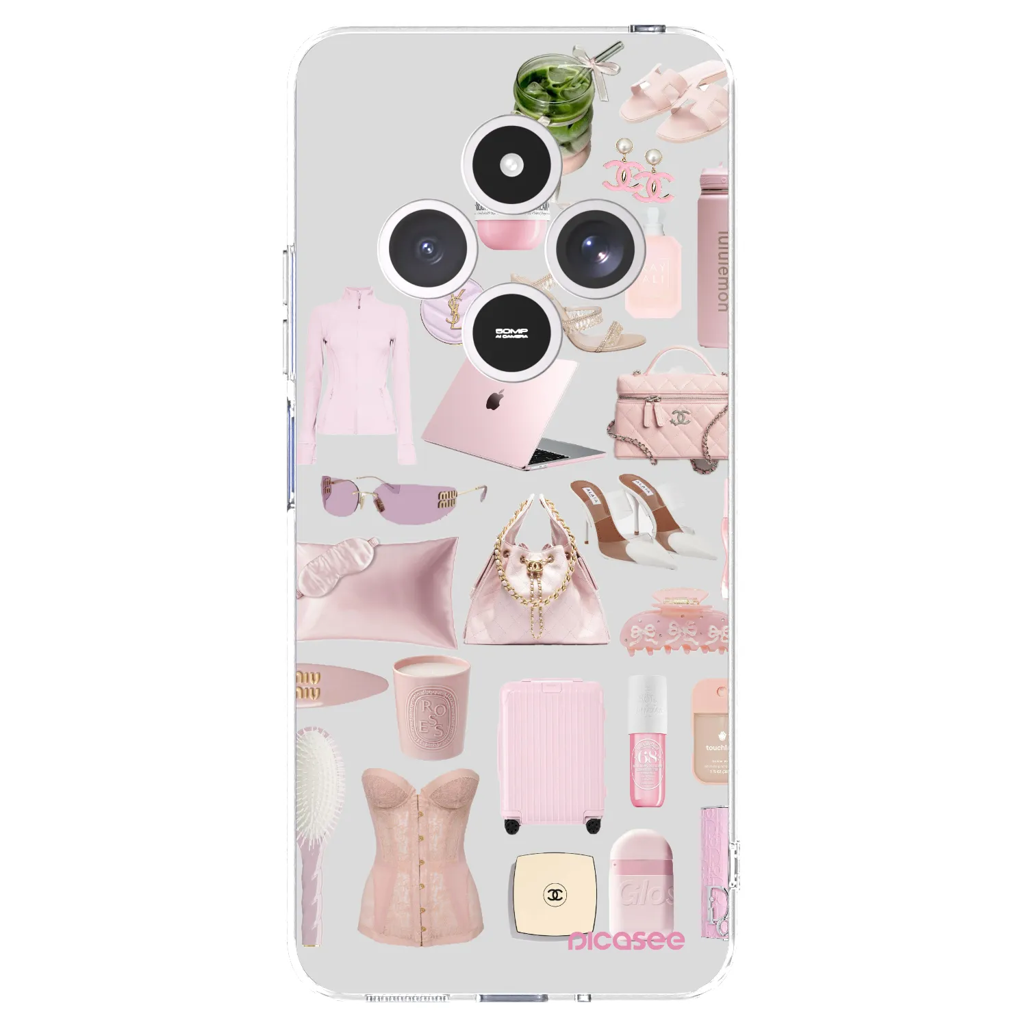 Picasee Xiaomi Redmi 14C Hülle - Transparentes Silikon - Glam Babe