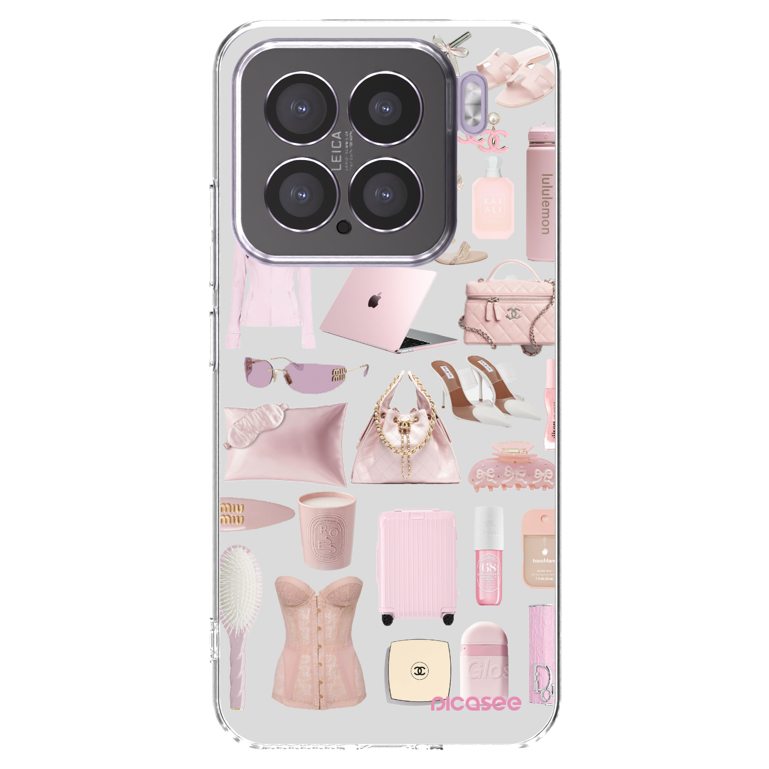 Picasee Xiaomi 15 Hülle - Transparentes Silikon - Glam Babe