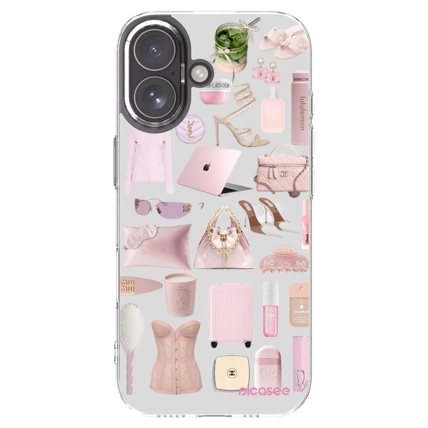 Picasee Apple iPhone 17 Hülle - Transparentes Silikon - Glam Babe