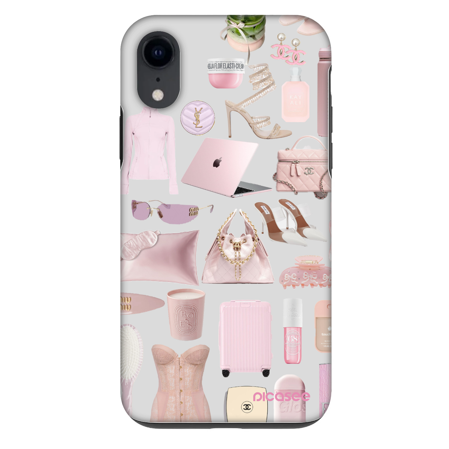 Picasee Fashion Case für Apple iPhone XR - Glam Babe