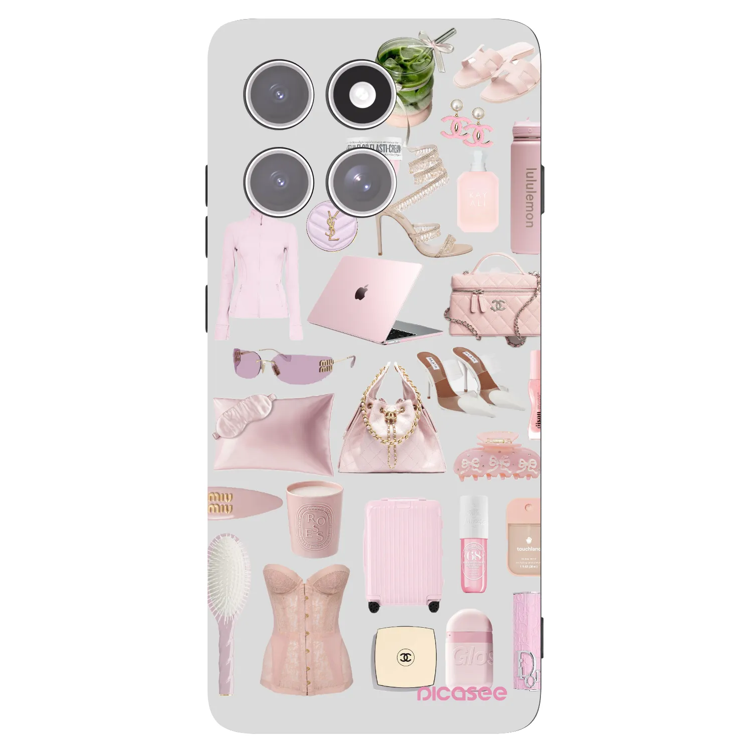 Picasee Motorola Edge 60 Pro Hülle - Schwarzes Silikon - Glam Babe