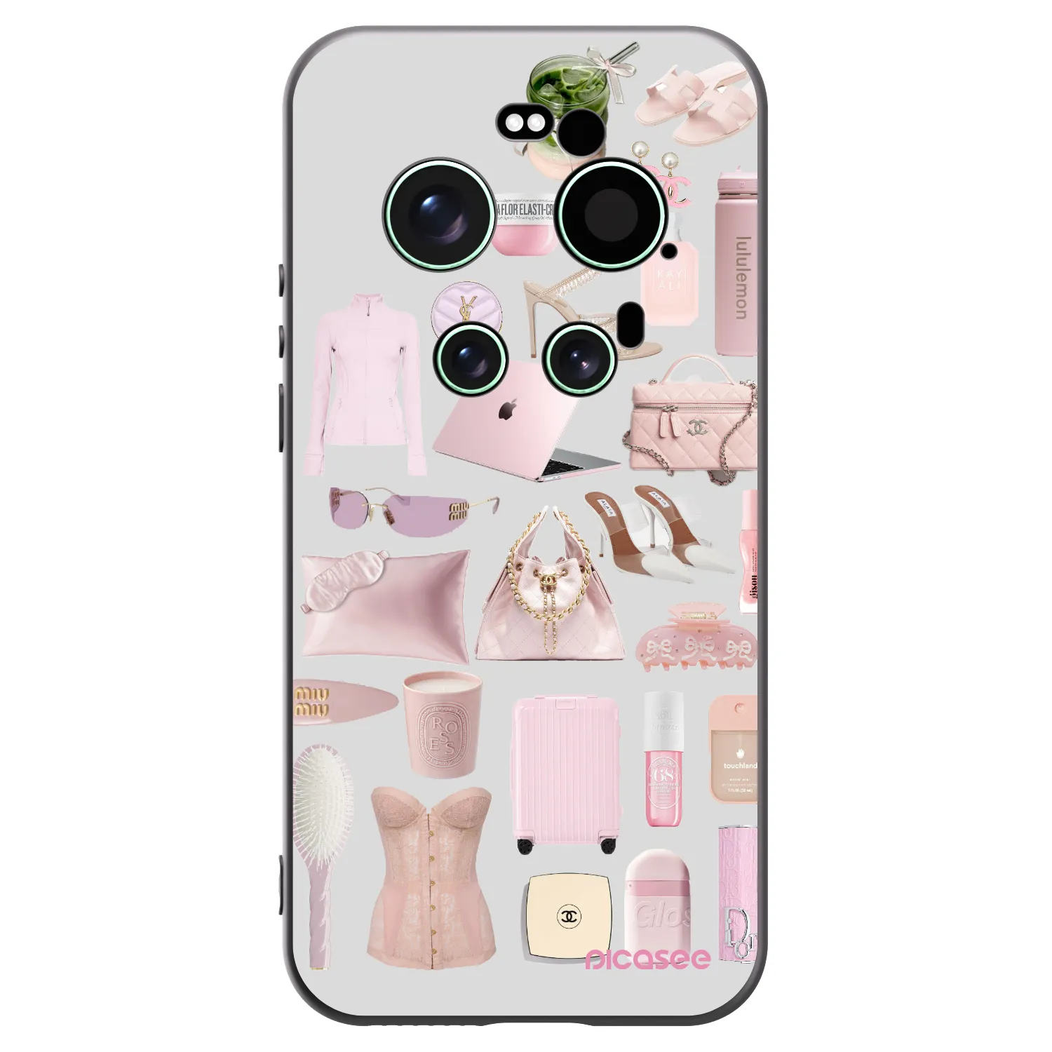 Picasee Xiaomi 17 Ultra Hülle - Schwarzes Silikon - Glam Babe