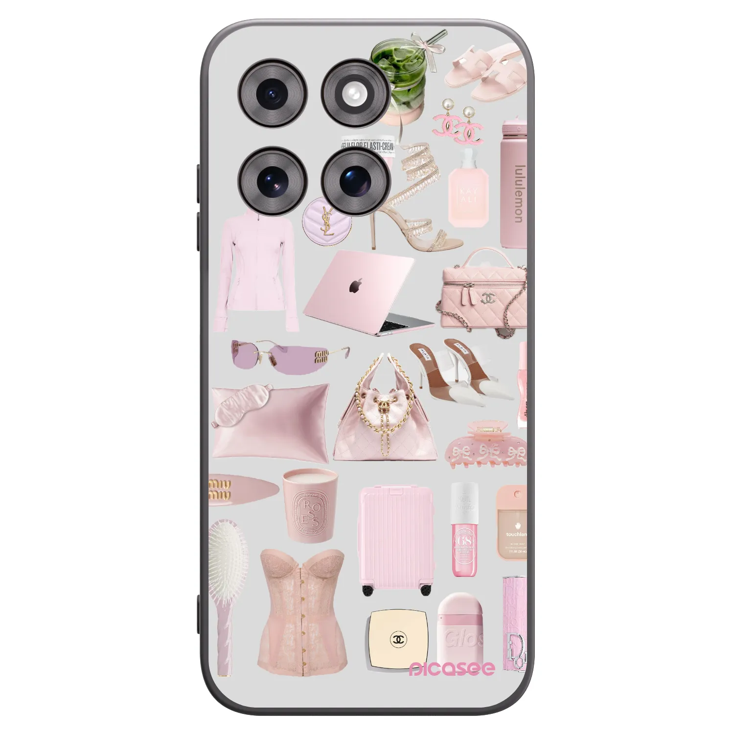 Picasee Motorola Moto G77 Hülle - Schwarzes Silikon - Glam Babe