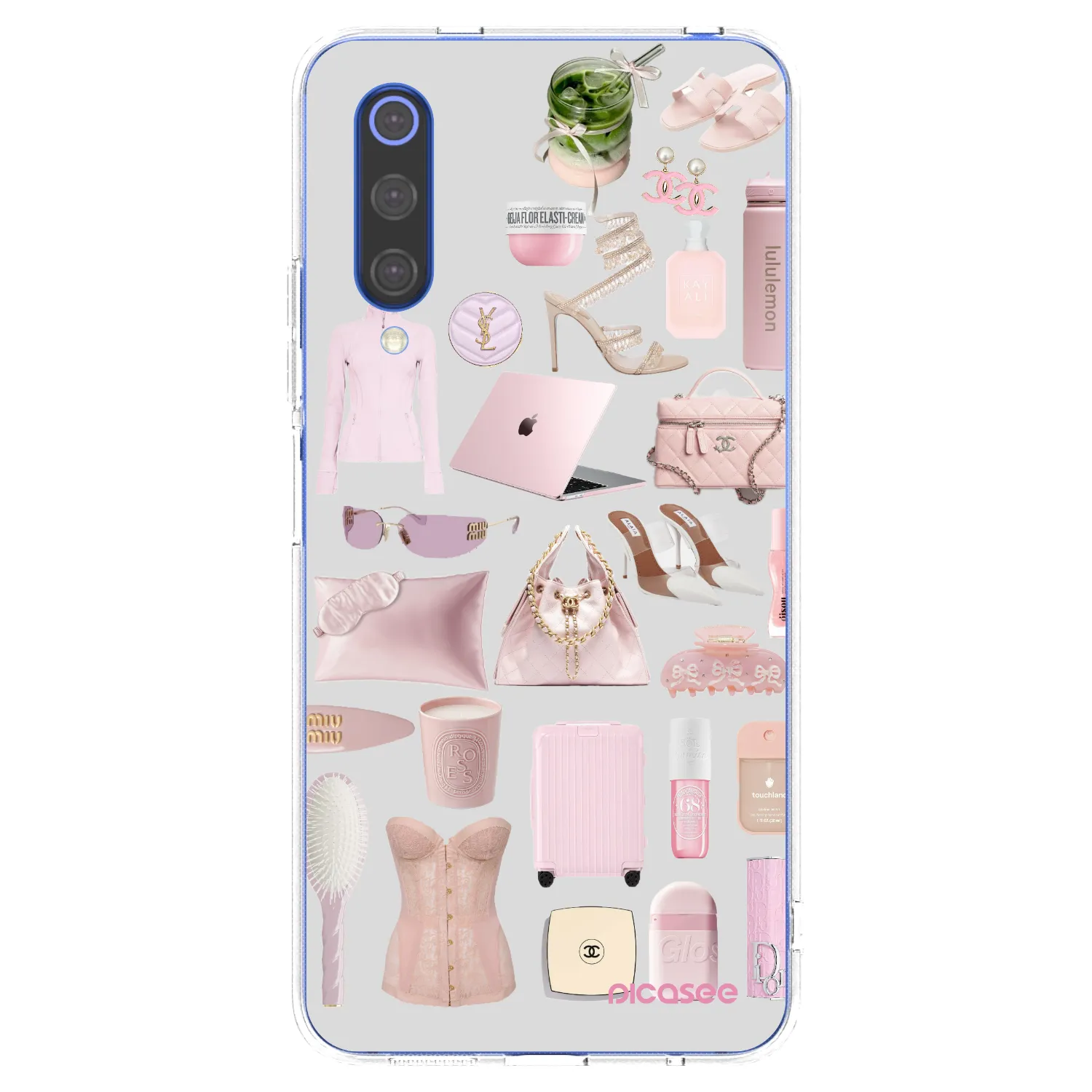 Picasee Xiaomi Mi 9 SE Hülle - Transparentes Silikon - Glam Babe