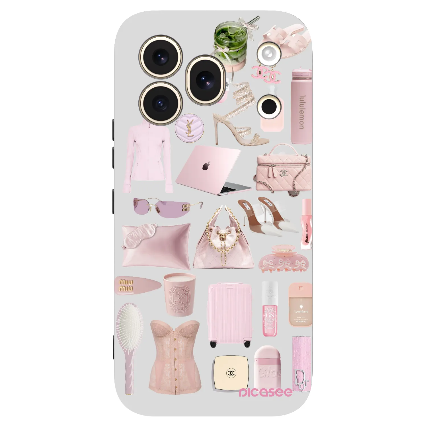 Picasee Honor 600 Pro Hülle - Schwarzes Silikon - Glam Babe