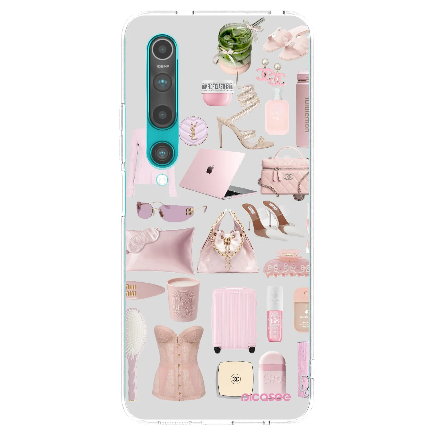 Picasee Xiaomi Mi 10 Hülle - Transparentes Silikon - Glam Babe