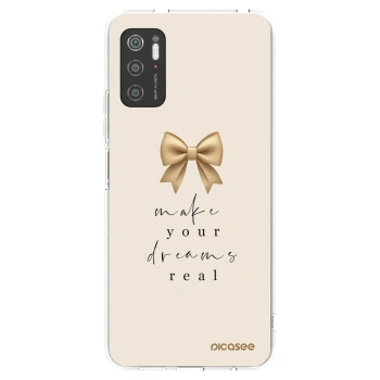 Picasee Xiaomi Poco M3 Pro 5G Hülle - Transparentes Silikon - Golden Dream