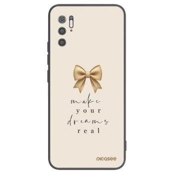 Picasee Xiaomi Poco M3 Pro 5G Hülle - Schwarzes Silikon - Golden Dream