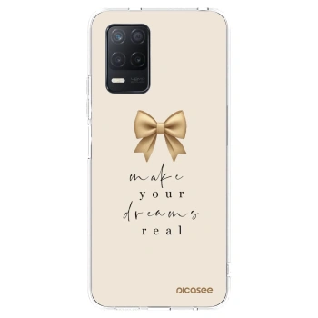 Picasee Realme 8 5G Hülle - Transparentes Silikon - Golden Dream
