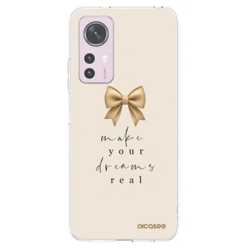 Picasee Xiaomi 12 Hülle - Transparentes Silikon - Golden Dream