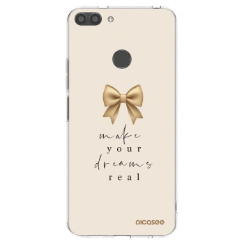 Picasee Huawei P Smart Hülle - Transparentes Silikon - Golden Dream