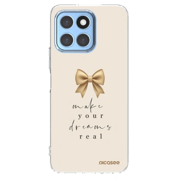 Picasee Honor X6 Hülle - Transparentes Silikon - Golden Dream