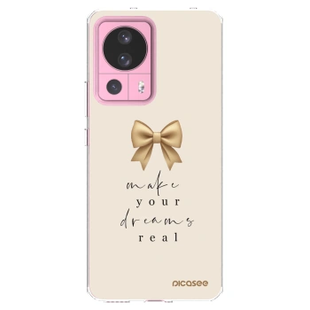 Picasee Xiaomi 13 Lite Hülle - Transparentes Silikon - Golden Dream