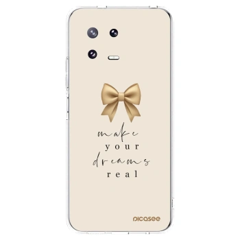 Picasee Xiaomi 13 Pro Hülle - Transparentes Silikon - Golden Dream