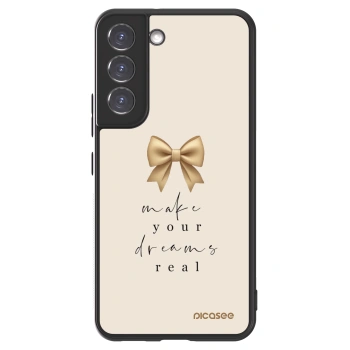 Picasee ULTIMATE CASE PowerShare für Samsung Galaxy S22 5G - Golden Dream