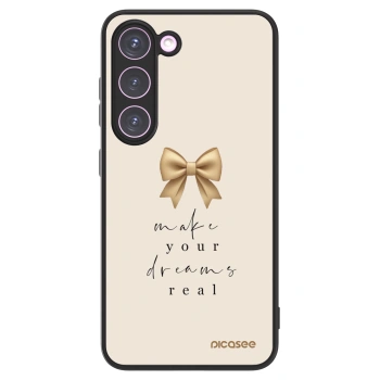 Picasee ULTIMATE CASE PowerShare für Samsung Galaxy S23 5G - Golden Dream