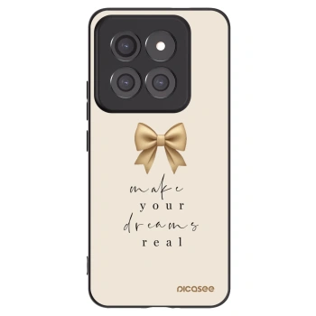 Picasee Xiaomi 14 Pro Hülle - Schwarzes Silikon - Golden Dream