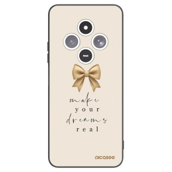 Picasee Xiaomi Redmi 14C Hülle - Schwarzes Silikon - Golden Dream