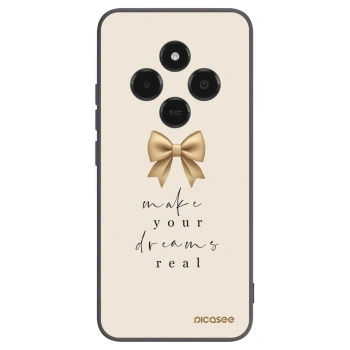 Picasee Xiaomi Poco C75 Hülle - Schwarzes Silikon - Golden Dream