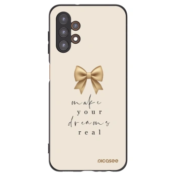 Picasee Samsung Galaxy A13 5G Hülle - Schwarzes Silikon - Golden Dream