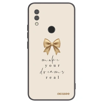 Picasee Xiaomi Redmi 7 Hülle - Schwarzes Silikon - Golden Dream