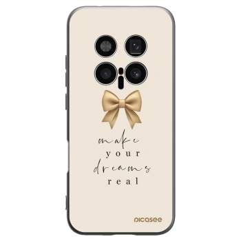 Picasee Honor Magic8 Pro 5G Hülle - Schwarzes Silikon - Golden Dream