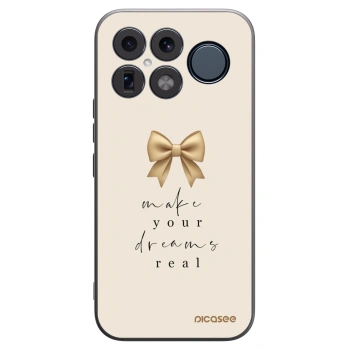Picasee Xiaomi Poco F8 Ultra Hülle - Schwarzes Silikon - Golden Dream