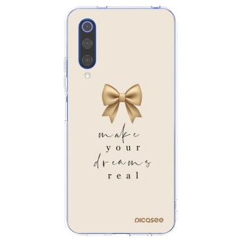 Picasee Xiaomi Mi 9 SE Hülle - Transparentes Silikon - Golden Dream