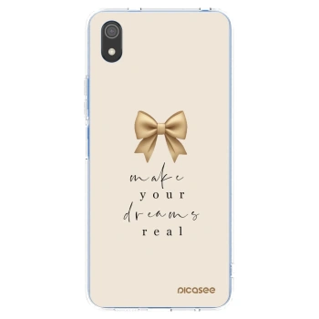Picasee Xiaomi Redmi 7A Hülle - Transparentes Silikon - Golden Dream