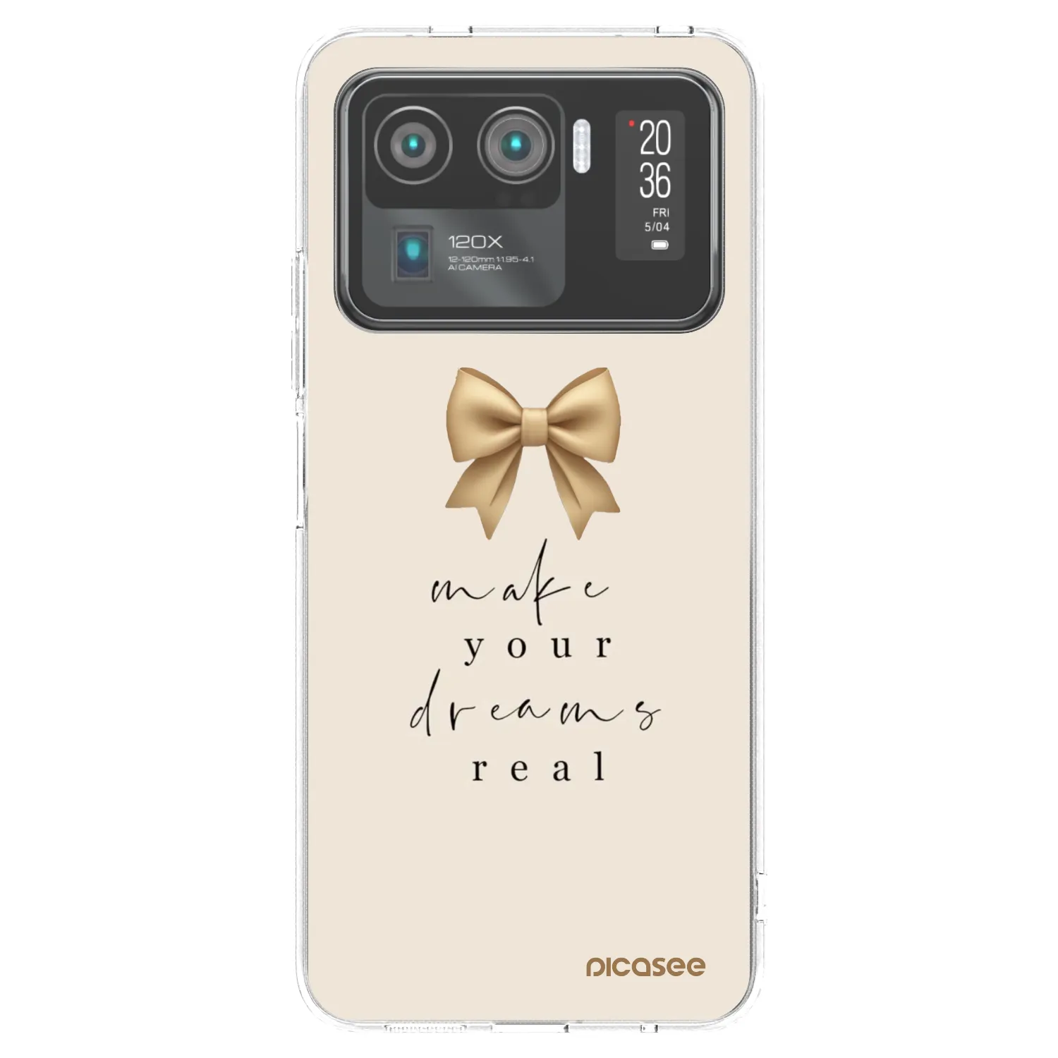 Picasee Xiaomi Mi 11 Ultra Hülle - Transparentes Silikon - Golden Dream