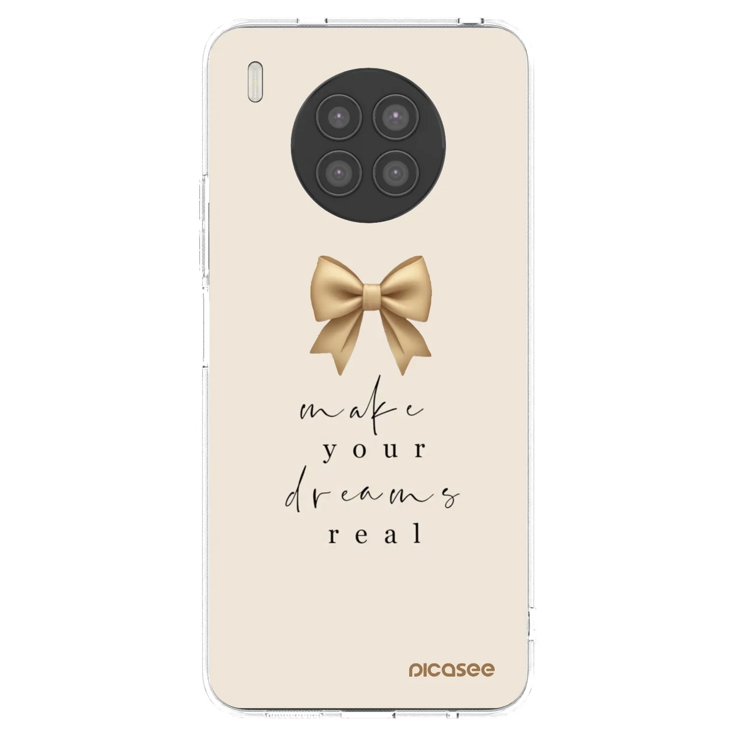 Picasee Huawei Nova 8i Hülle - Transparentes Silikon - Golden Dream