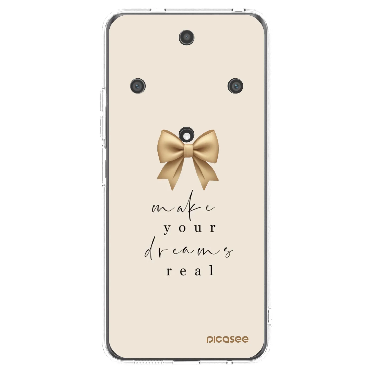 Picasee Honor Magic5 Lite 5G Hülle - Transparentes Silikon - Golden Dream