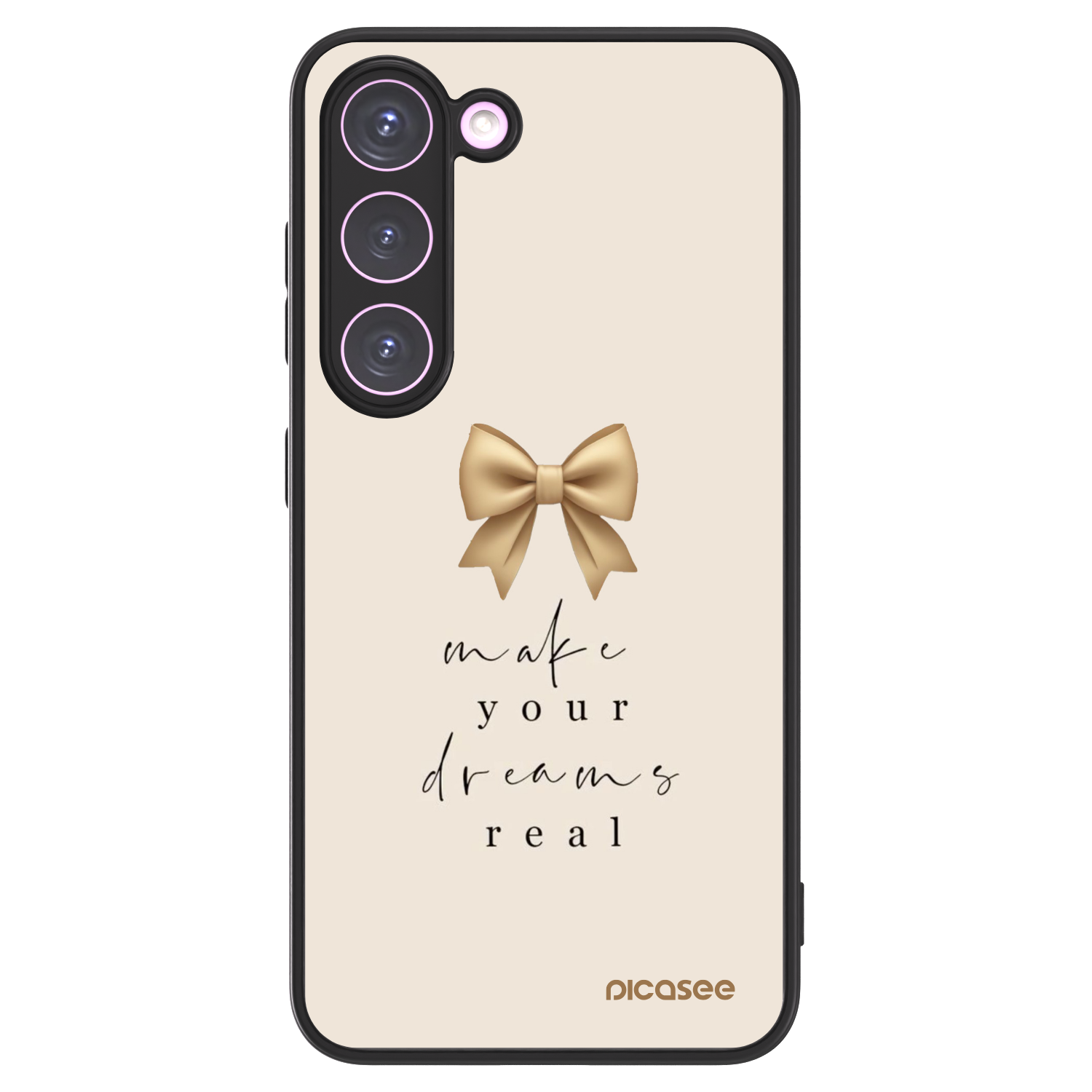 Picasee ULTIMATE CASE PowerShare für Samsung Galaxy S23 5G - Golden Dream