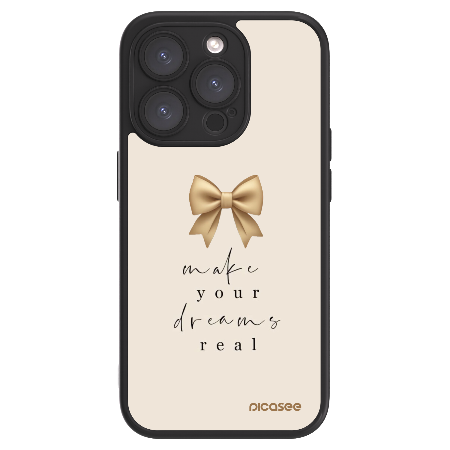 Picasee ULTIMATE CASE MagSafe für Apple iPhone 15 Pro - Golden Dream