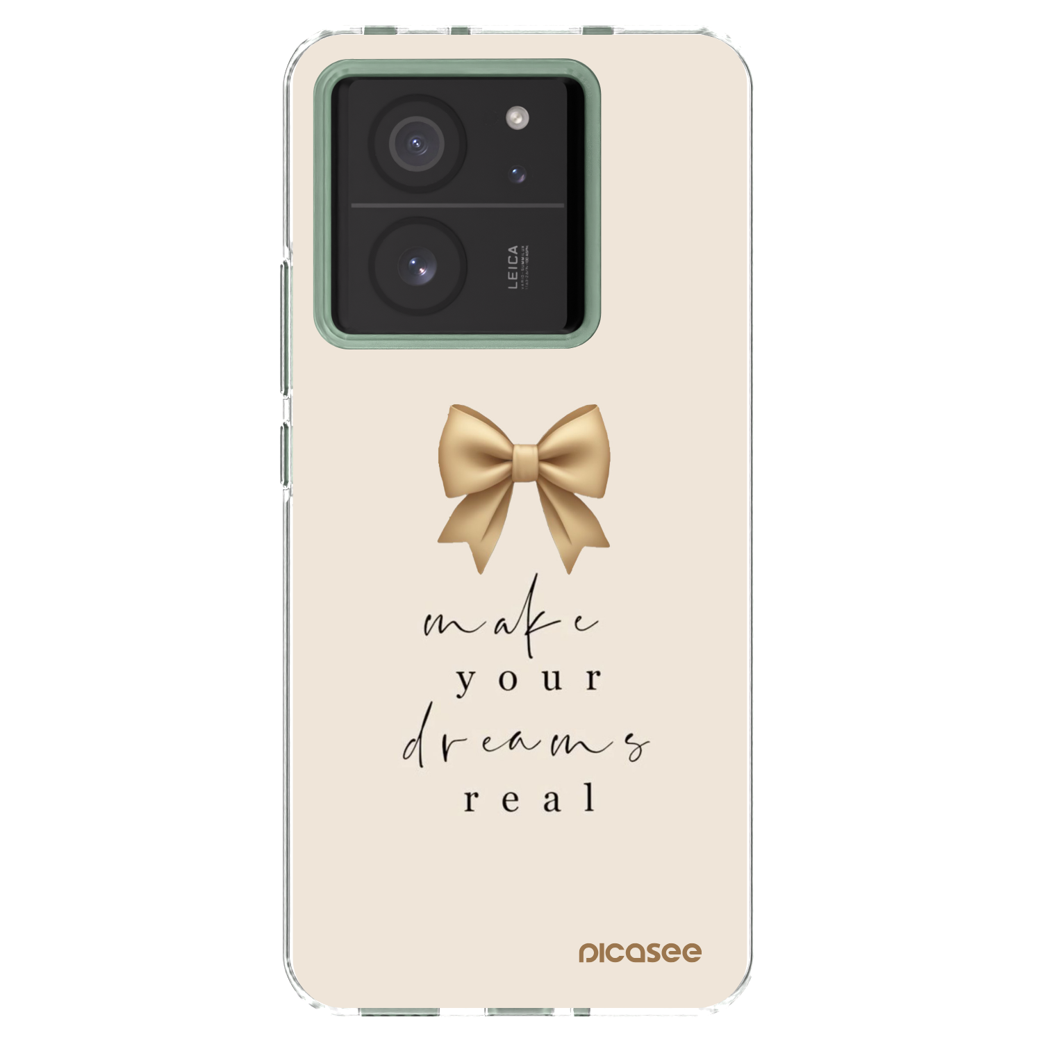 Picasee Xiaomi 13T Hülle - Transparentes Silikon - Golden Dream