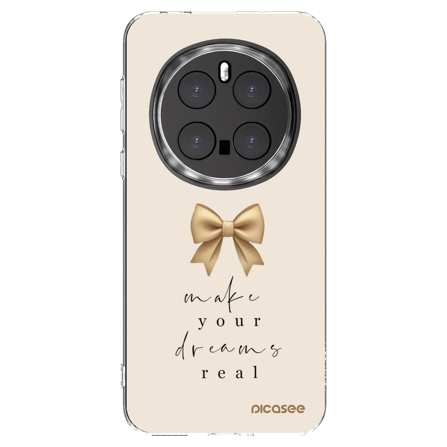 Picasee Honor Magic7 Pro 5G Hülle - Transparentes Silikon - Golden Dream