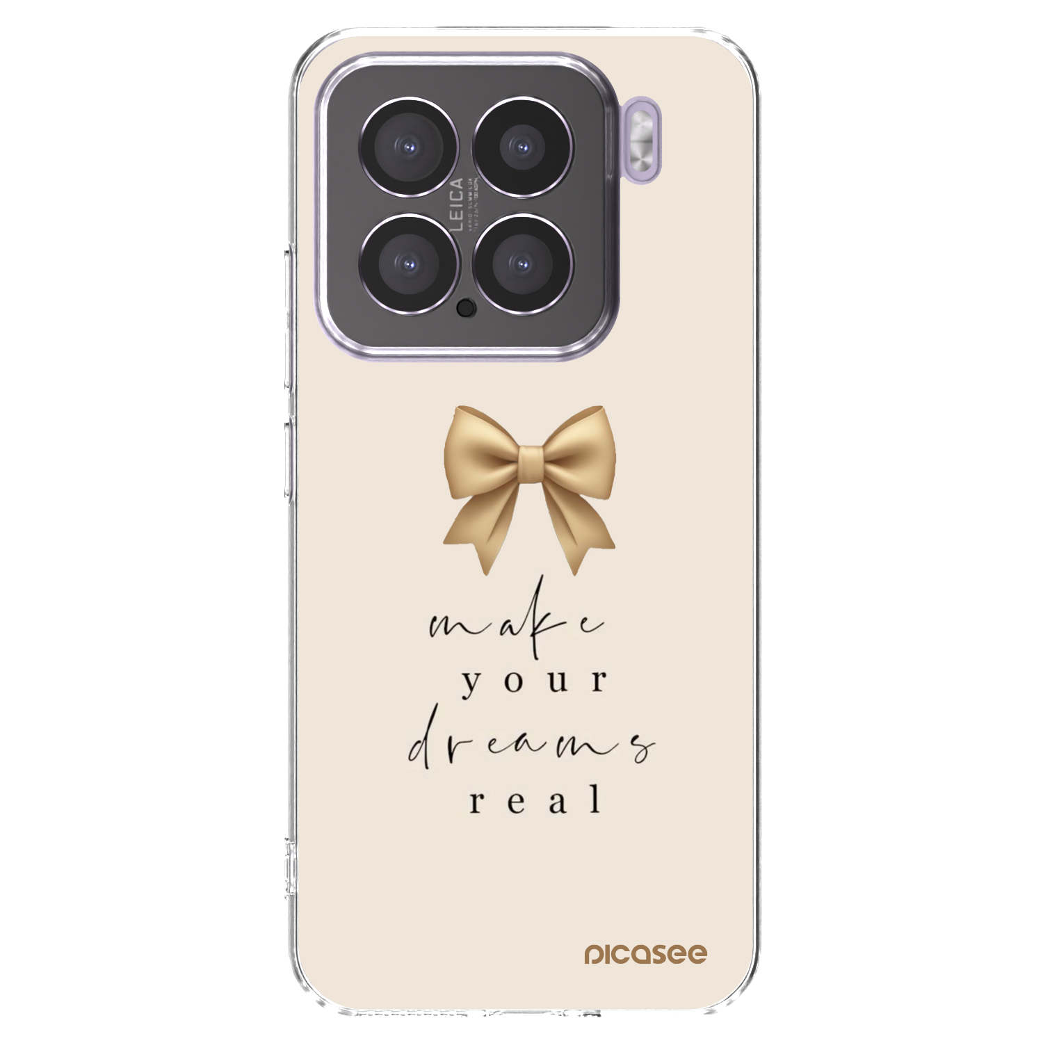 Picasee Xiaomi 15 Hülle - Transparentes Silikon - Golden Dream