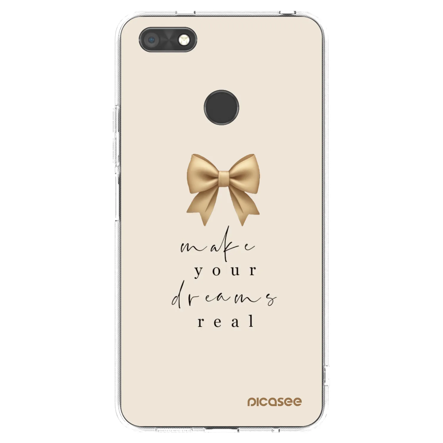 Picasee Huawei P9 Lite Mini Hülle - Transparentes Silikon - Golden Dream