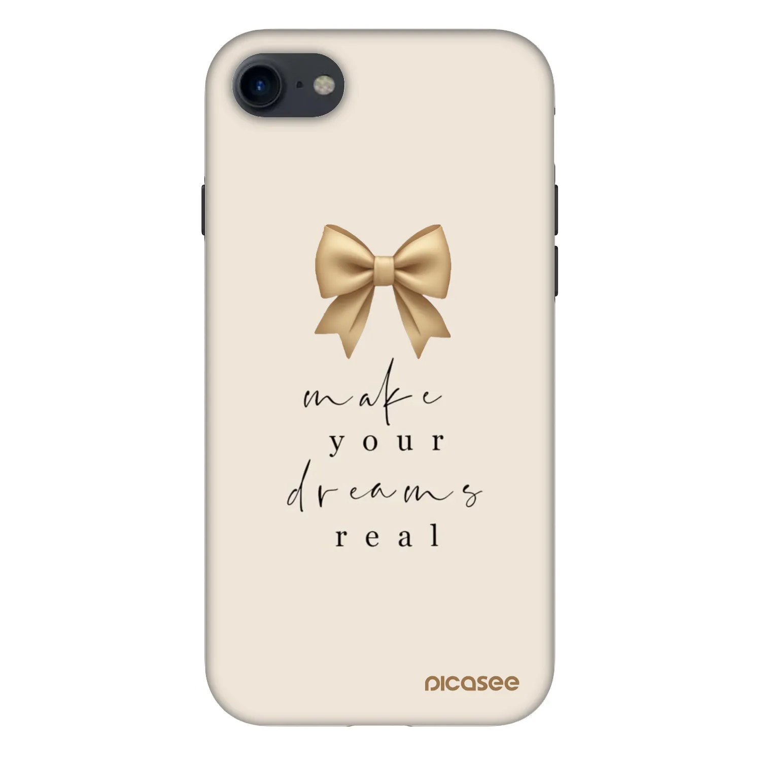Picasee Fashion Case für Apple iPhone SE 2020 - Golden Dream