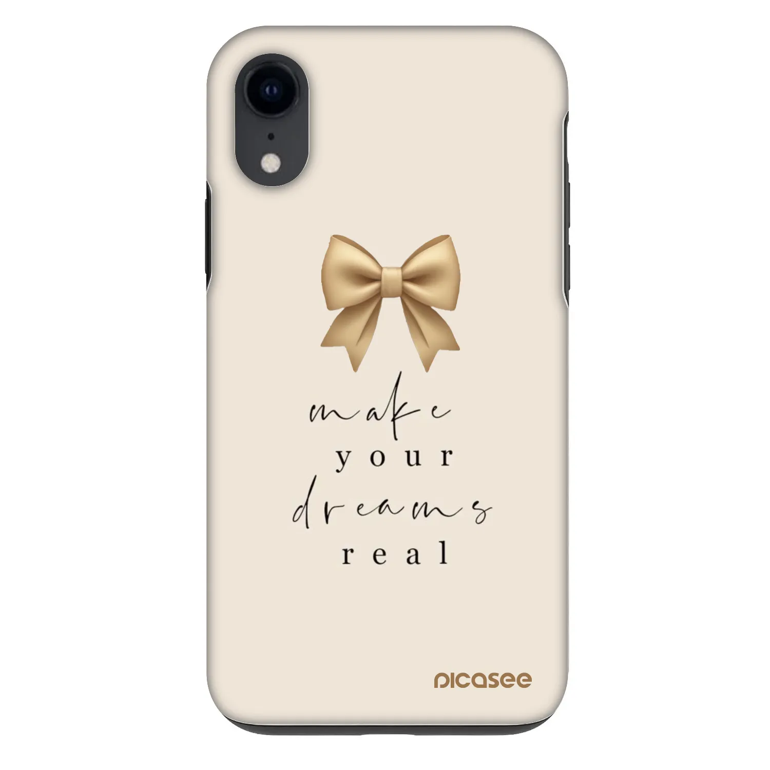 Picasee Fashion Case für Apple iPhone XR - Golden Dream