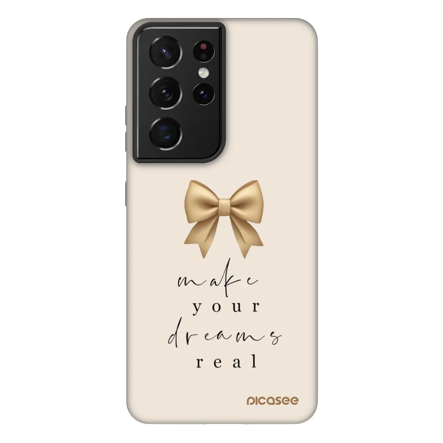 Picasee Fashion Case für Samsung Galaxy S21 Ultra 5G G998B - Golden Dream